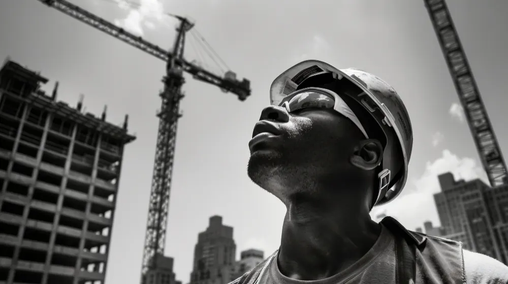 Engineer on site
